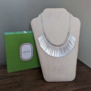 Essential Fringe Silver Necklace